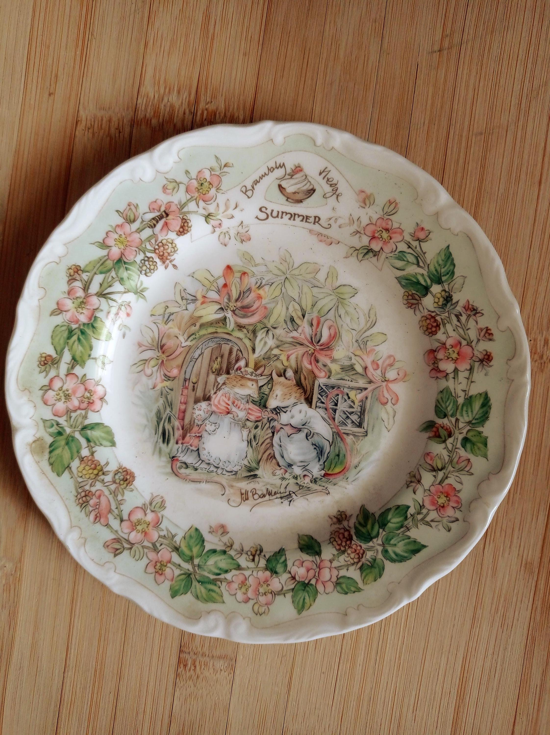 Bramble Hedge Plates - Etsy