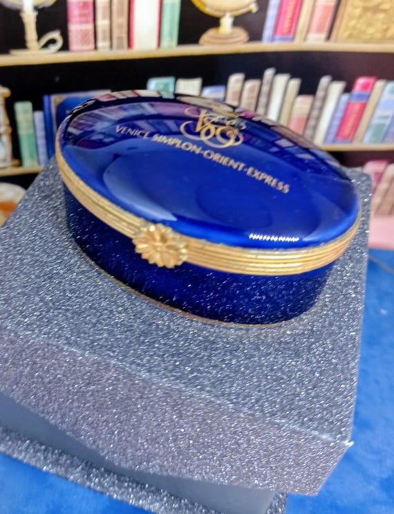 ベニス・シンプロン オリエント・エクスプレス オーバル トリンケット