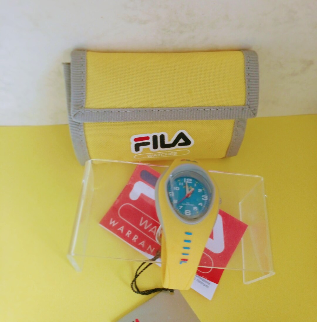 Fila Watch & Wallet Set. 1980s/90s Look. Collectors Item. - Etsy