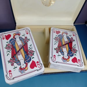 Venice Simplon Orient Express Doppio set di carte da gioco in scatola. Design Art Deco. Ancora sigillate. Acquisto esclusivo a bordo.