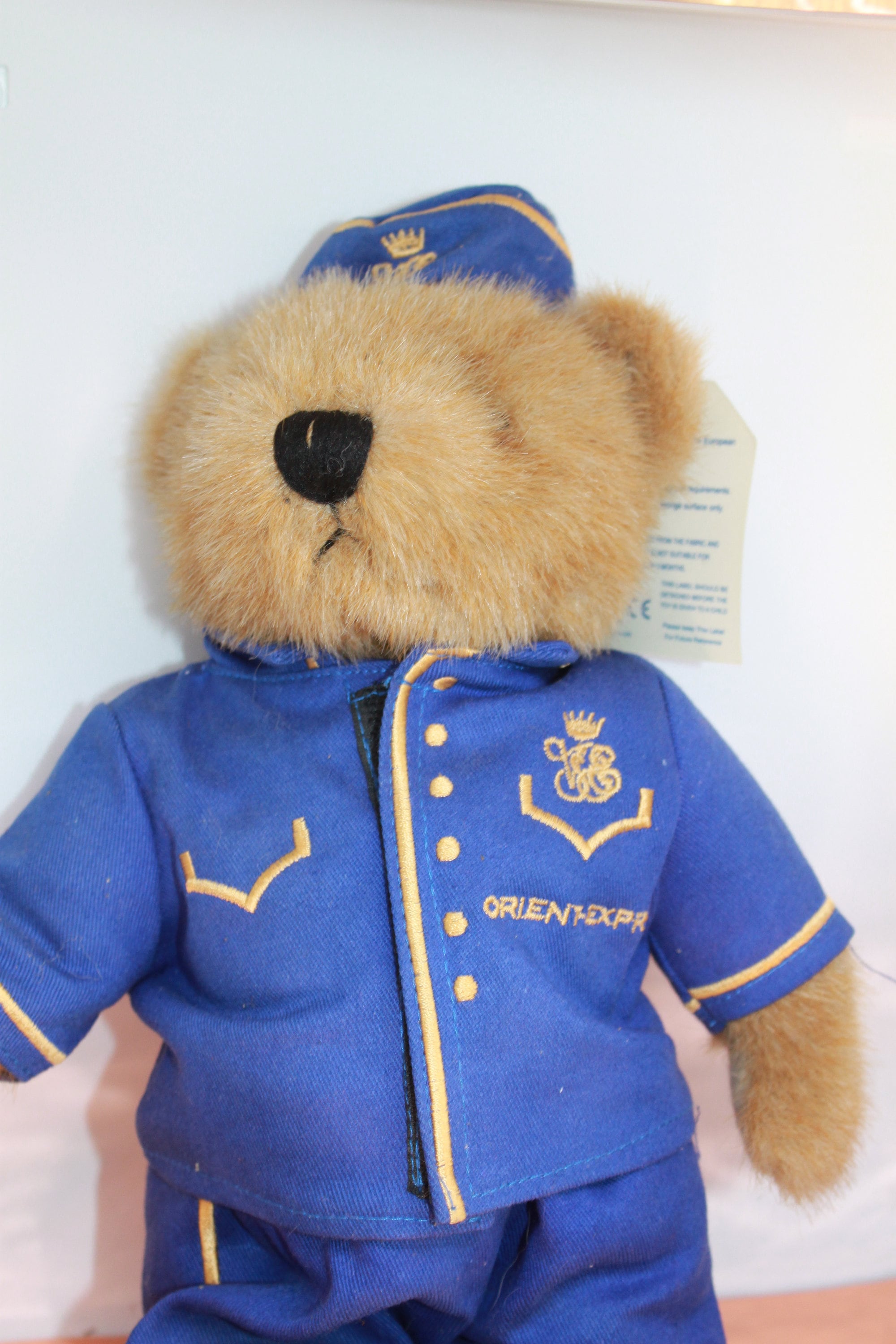 Venice Simplon Orient Express Teddy Bear. Train Collectable Venice Simplon Orient Express Teddy Bear. Train Collectable