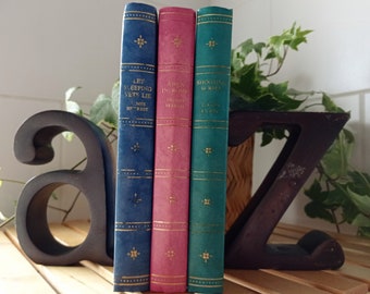 A-Z Bookends. Metal  Alphabetical Design. Made In India.  Beautiful Craftsmanship