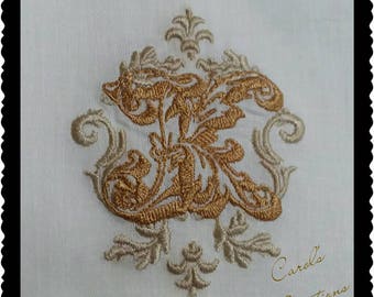 Lisa Embroidery Font,instant download, machine embroidery, monogram font,embroidered frames,embroidery monogram,digital file,embroidery file