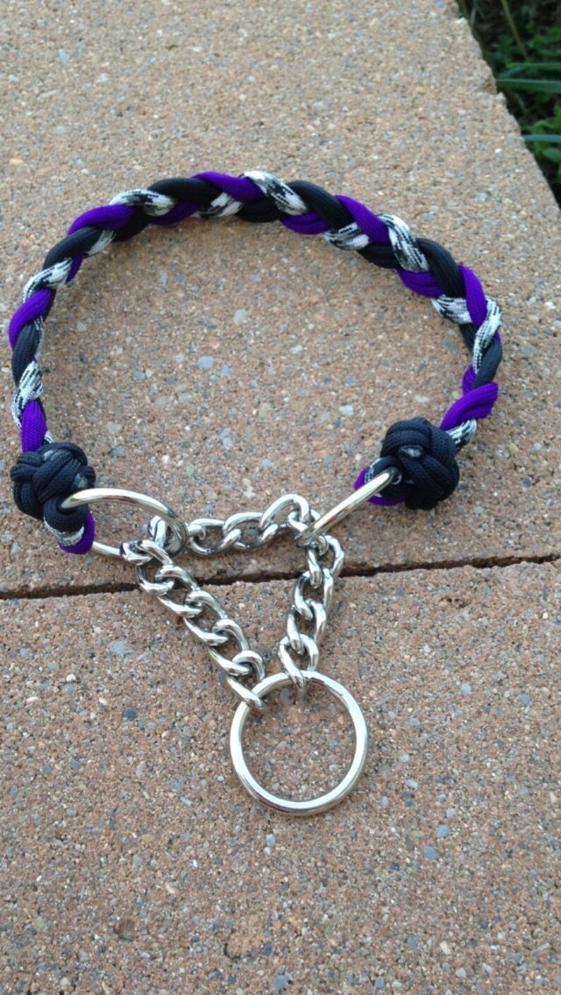 paracord martingale collar