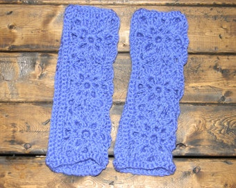 Vintage Crochet Fingerless Wrist Warmers