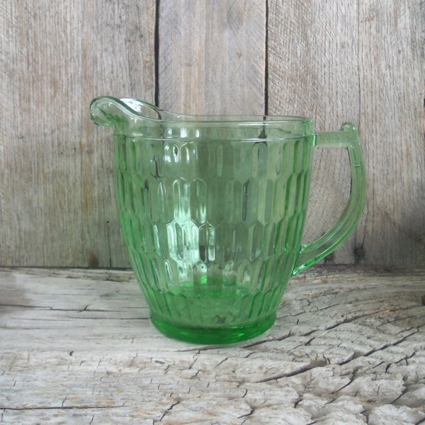 Glass Juice Pitcher Etsy