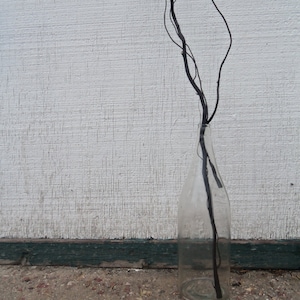 Tall Vintage Wine Bottle