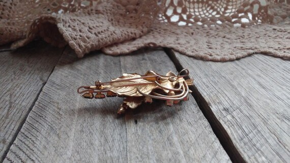 Broche Ancienne / Pendentif Strass - Réf. EB AE - Occasion (bon état)