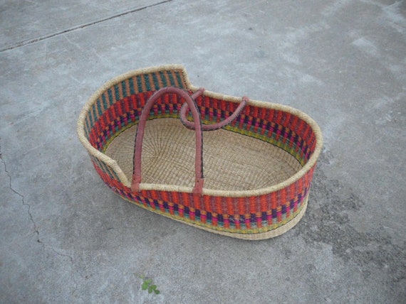 woven moses basket