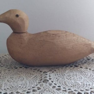 Primitive Wood Duck Decoy