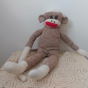 Vintage Silly Sock Monkey