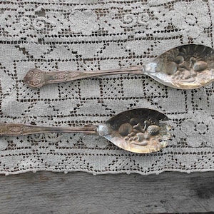 Sheffield Silver Plate Salad Serving Set