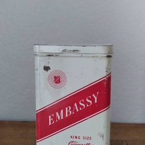 Vintage Cigarette Tin