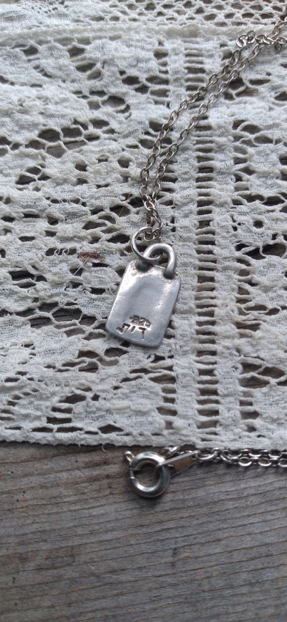 Silver Owl Necklace View 3