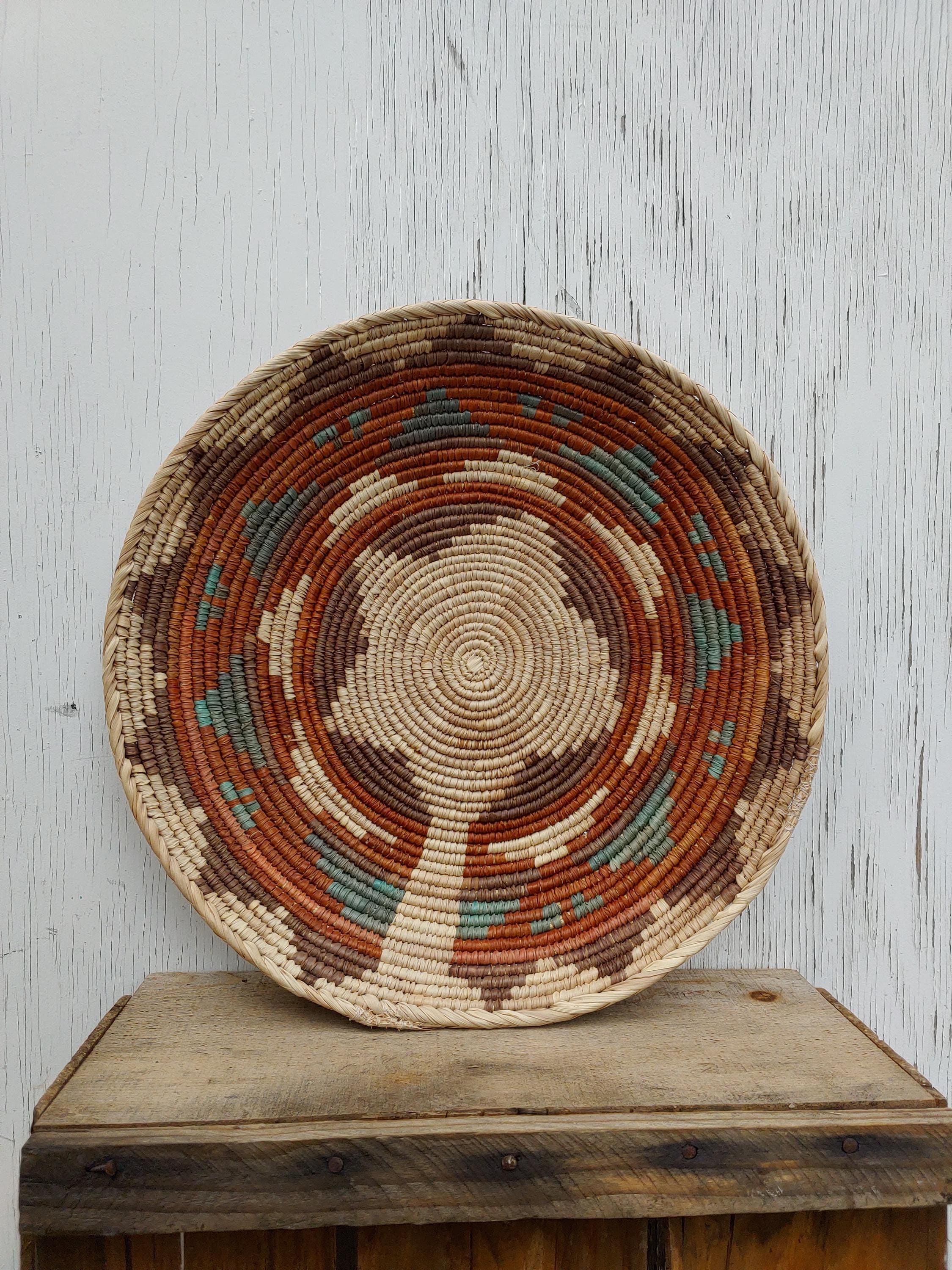 小物入れ Indian navajo Basket Hand Woven Navajo Inspired Basket 16