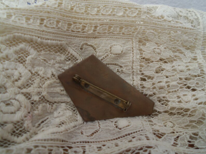 Vintage Copper Brooch