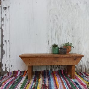 Farmhouse Wood Bench