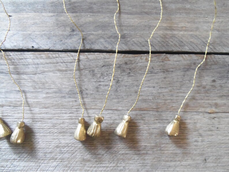 Vintage Brass Flexible Wire Ties Etsy