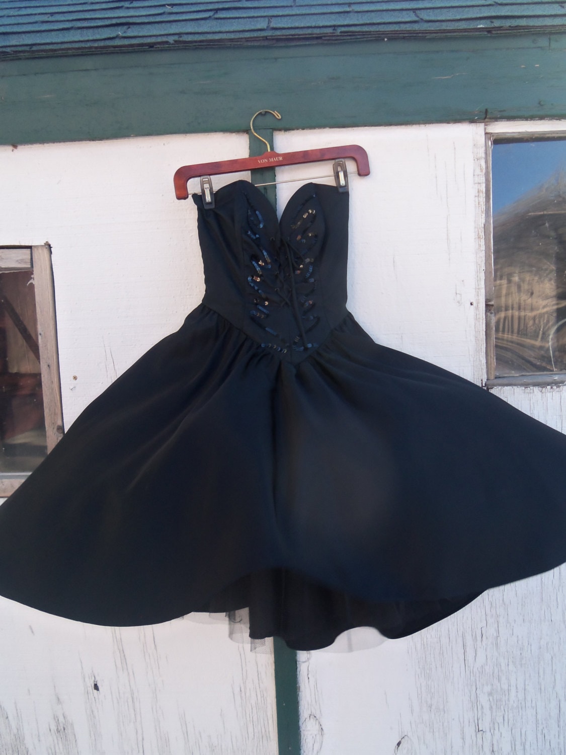 Prachtige zwarte Alfred Angelo formele jurk geweldig voor thuiskomst Kleding Jongenskleding Babykleding voor jongens Truien prom maat 6 