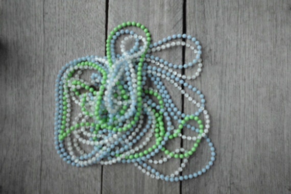 Long Beaded Flapper Necklace - Hippie Necklace - image 5