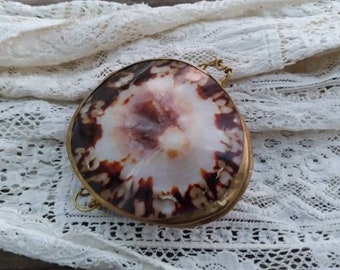 Victorian Shell Coin Purse -Ring Box