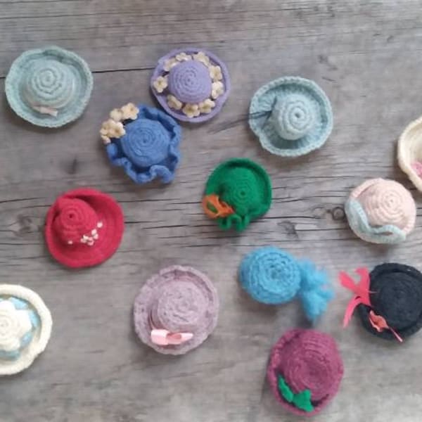 Collection de chapeaux au crochet Teeny