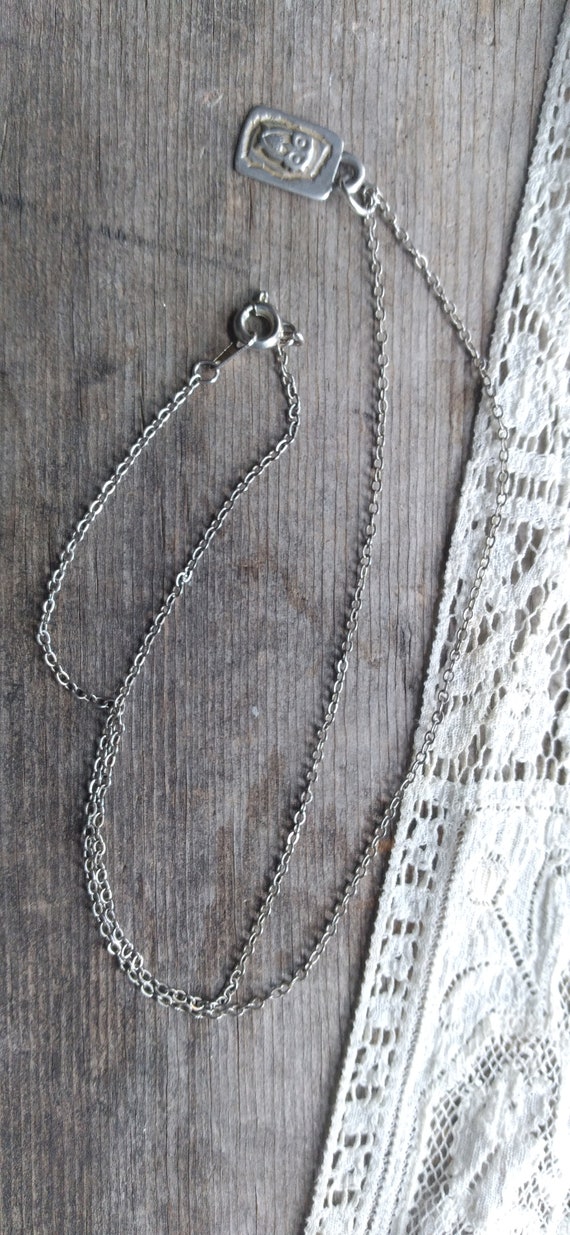Silver Owl Necklace View 5