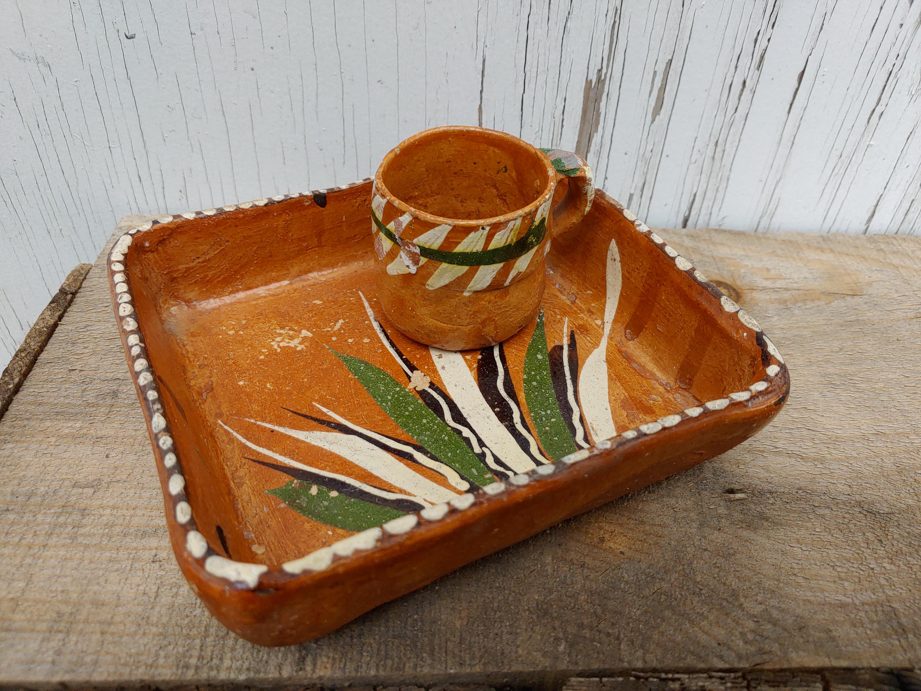 メキシコ 陶器 アンティーク アンティークメキシコ陶器 - Etsy 日本
