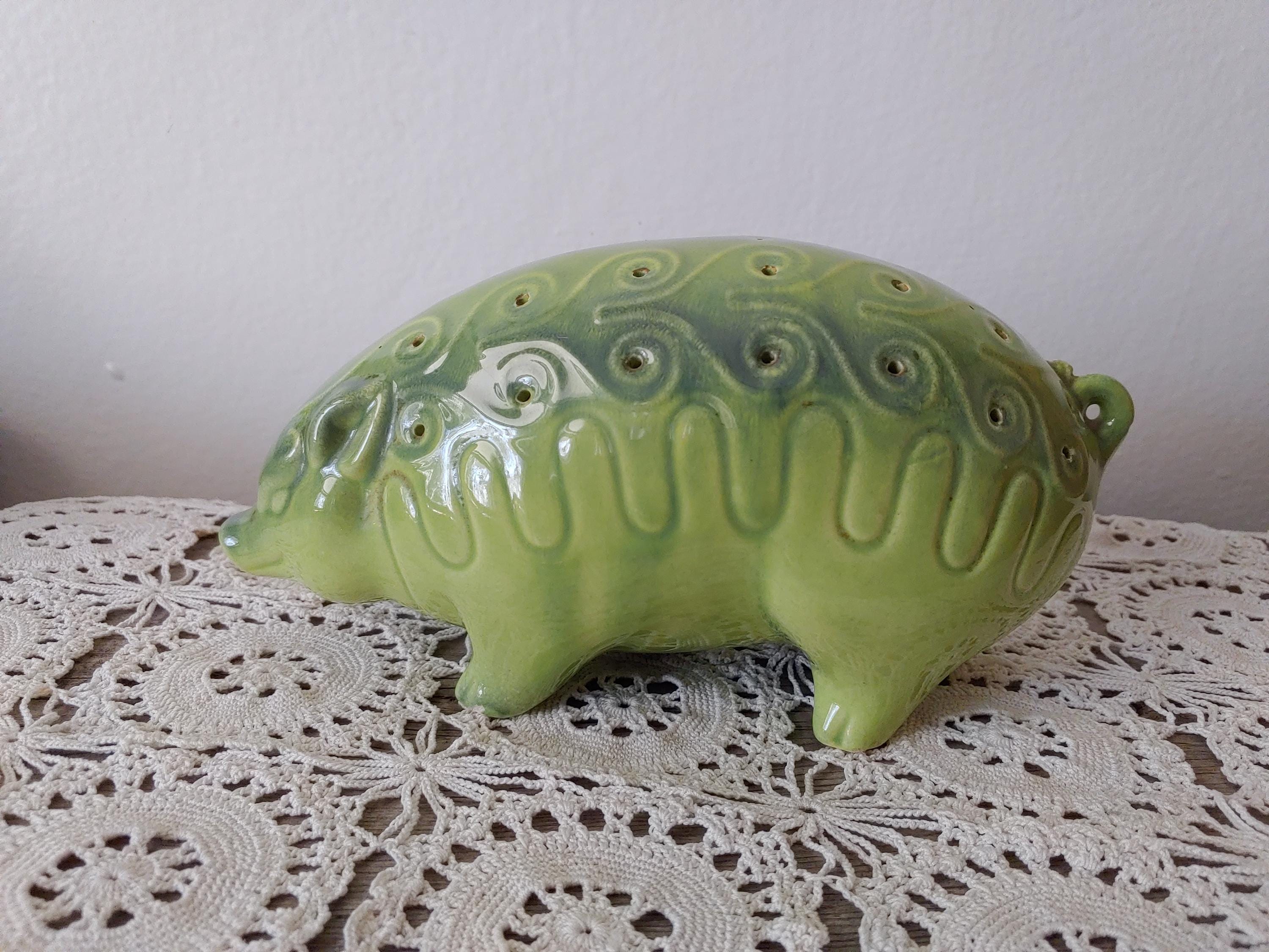 Adorable Green Pig Toothpick Holder - Etsy