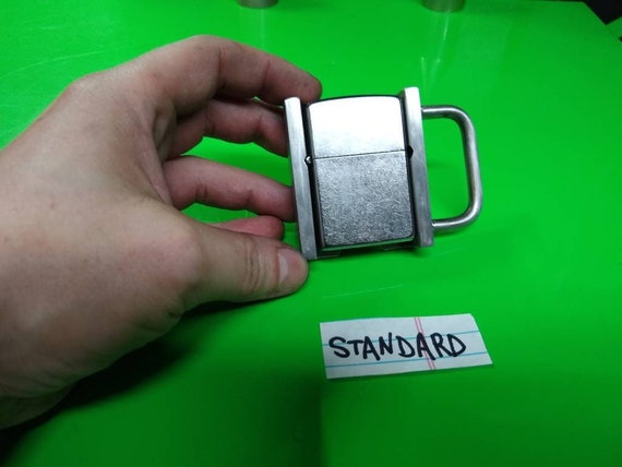 Zippo Lighter and Custom Belt Buckle Holster Etsy UK
