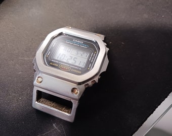 Custom DW5600 Nato Stainless WELDED SHELL Plastic Lug BYPASS Etsy