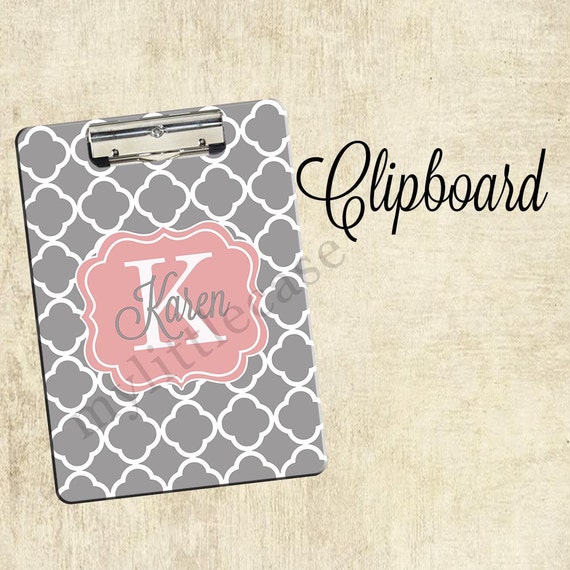 Personalized Clipboard 2 Sided Clipboard Monogrammed Etsy