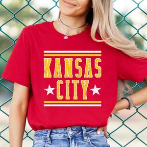 Kansas City Vintage Retro KC Football - PNG 300dpi - digital design - sublimation DTF Screen Print Instant Download