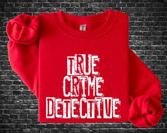 True Crime Detective Grunge | PNG File | Digital Design | Instant Download