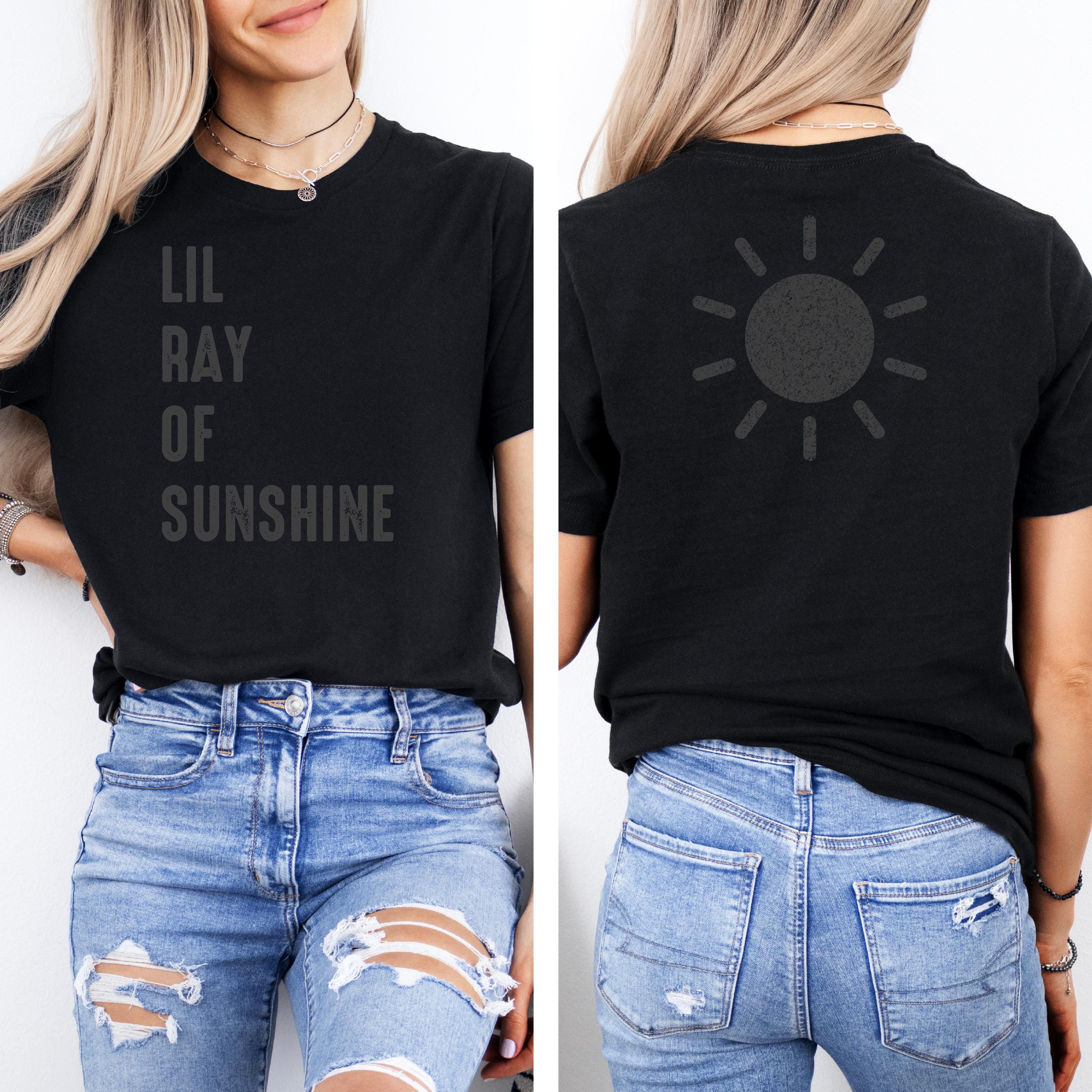 Lil Ray of Sunshine Front and Back Designs | PNG Digital Design ...