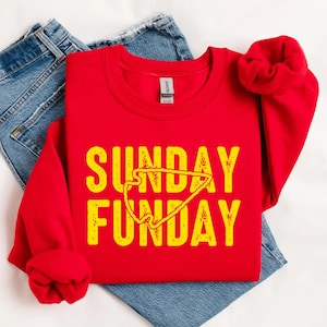 Kansas City Sonntag Funday Pfeil 4 Farben PNG 300dpi Digital Design - Sublimation DTF Siebdruck Sofortiger Download Fußball Kansas City