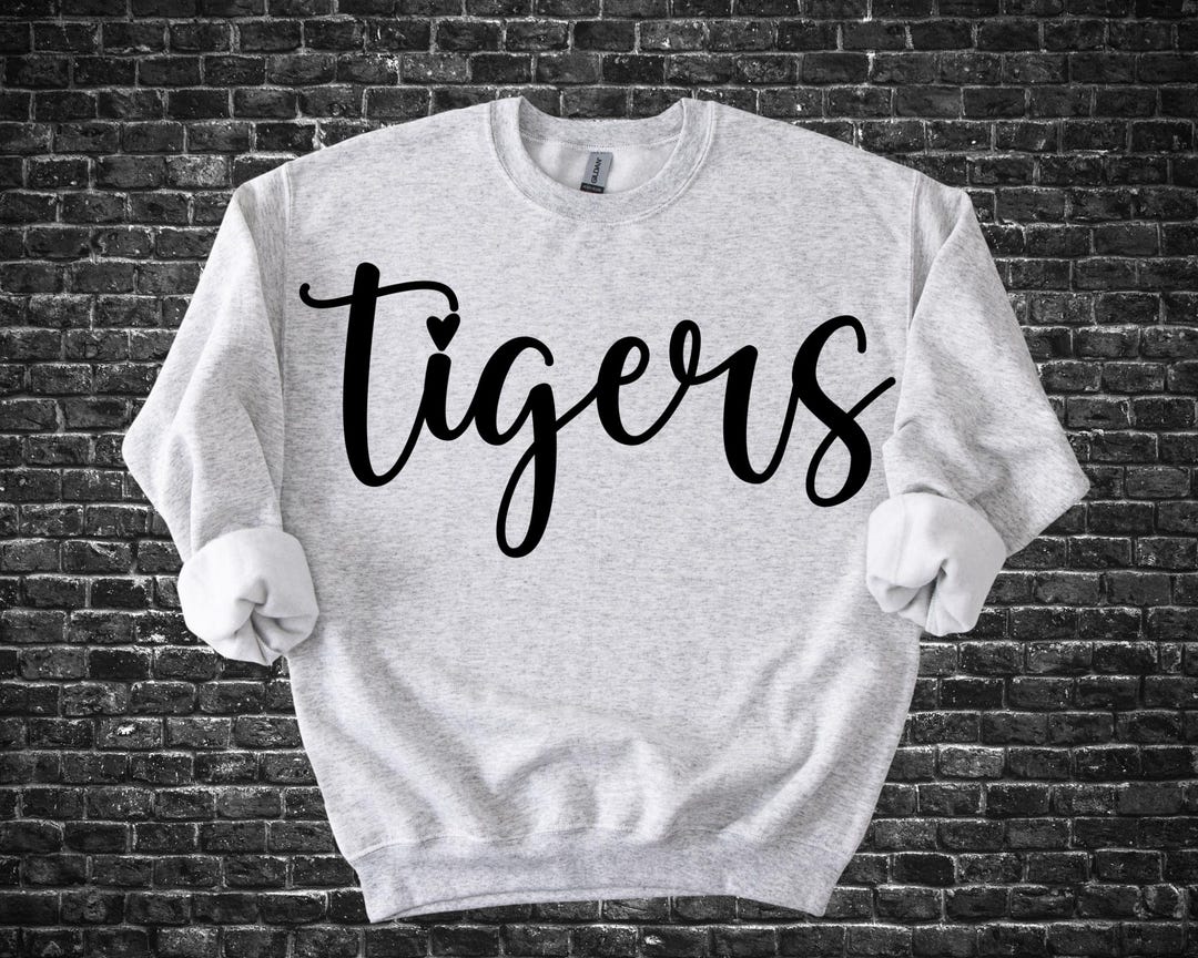Tigers Script Oversized School Mascot | PNG 300dpi | Digital Design ...