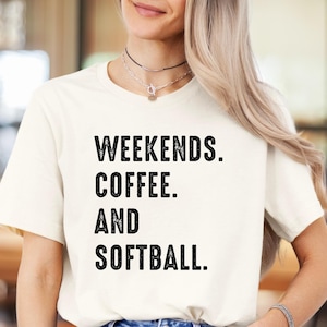 Café Softbol de fin de semana / PNG 300dpi / Diseño digital / DTF / Serigrafía / Descarga instantánea