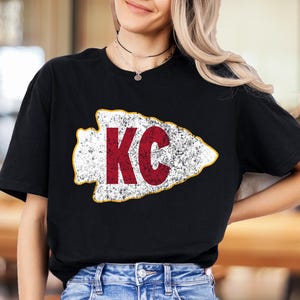 KC Grunge Arrow Distressed PNG 300dpi Digital Design Sublimation dtf Screen Print Instant Download Kansas City Football