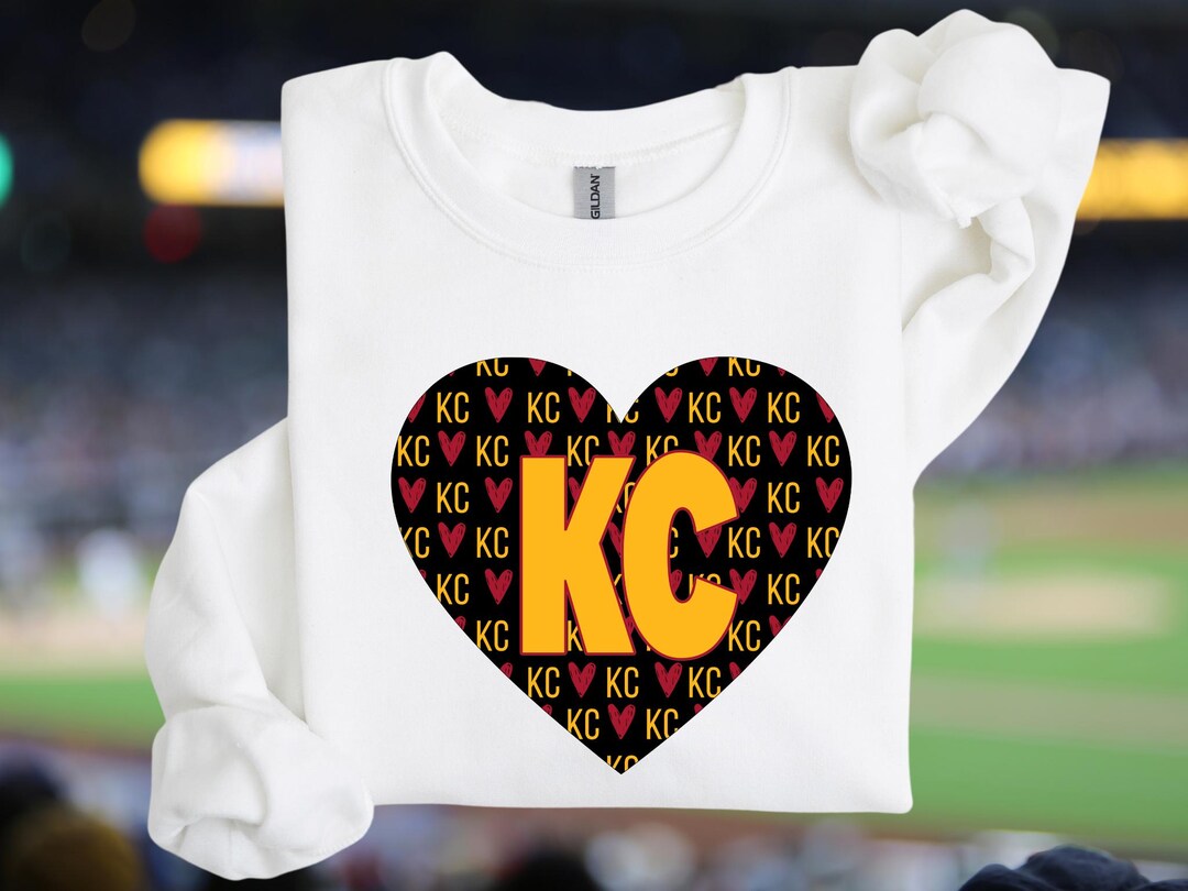 KC Black Red Gold Heart Fun - PNG 300dpi - Digital Design - Sublimation ...