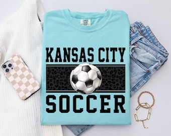 Kansas City Soccer Black Leopard | PNG File | Instant Download