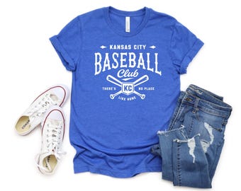 Kansas City Baseball Club Vintage / Diseño digital PNG / Descarga instantánea