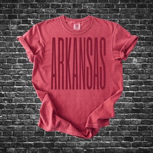 Arkansas Tall Skinny Oversized 2 Colors | PNG Digital Design | Instant Download