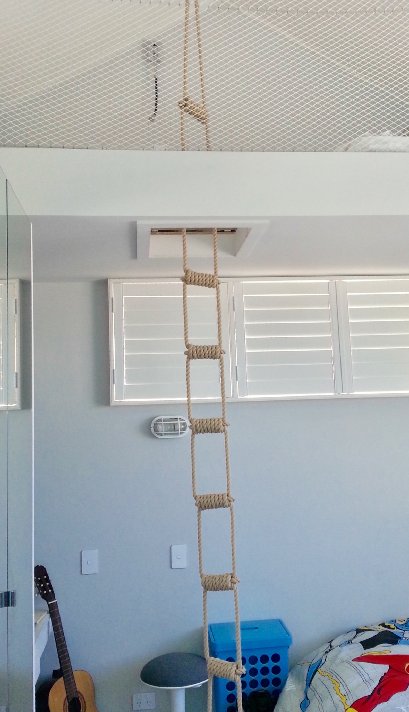 NAUTICAL ROPE LADDER Handmade Traditional Ladder All Rope Etsy Australia
