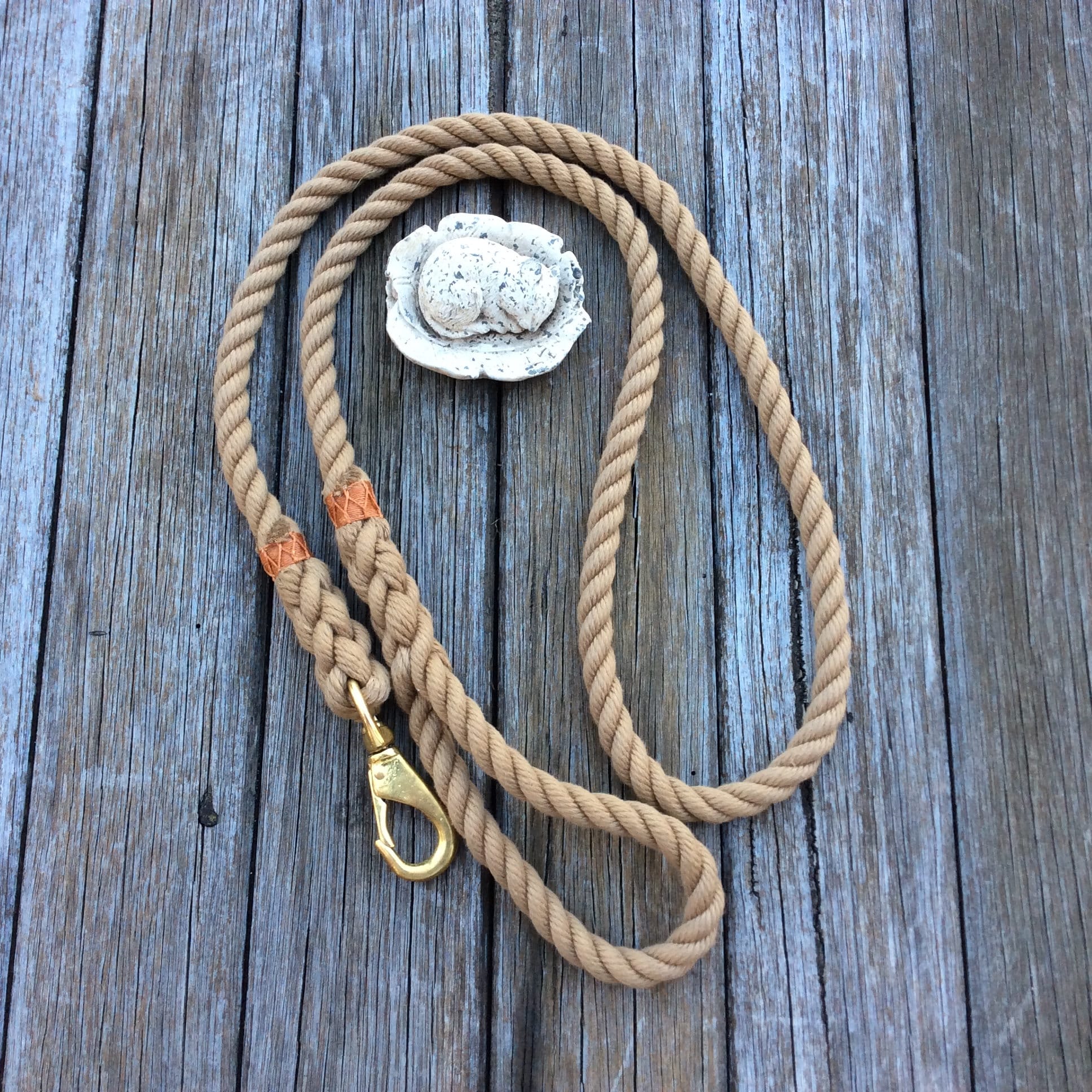 ROPE DOG LEASH handmade using the finest rope and fittings Etsy