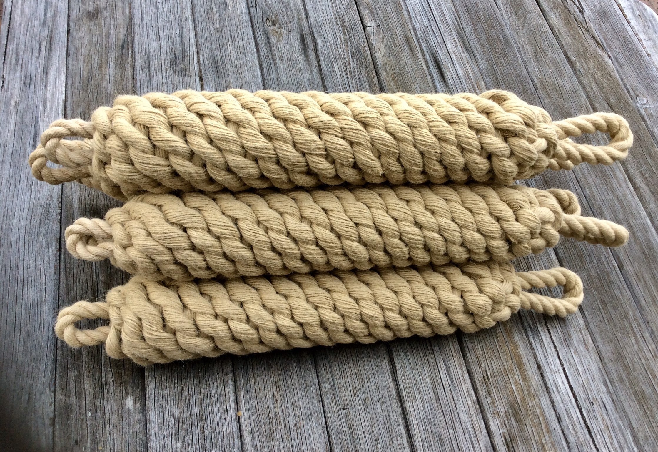 ROPE BOAT FENDER with tail Loop for small boat or dinghies. Toys ...