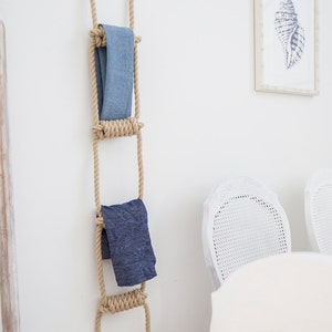 NAUTICAL ROPE LADDER Handmade traditional ladder all rope ladder