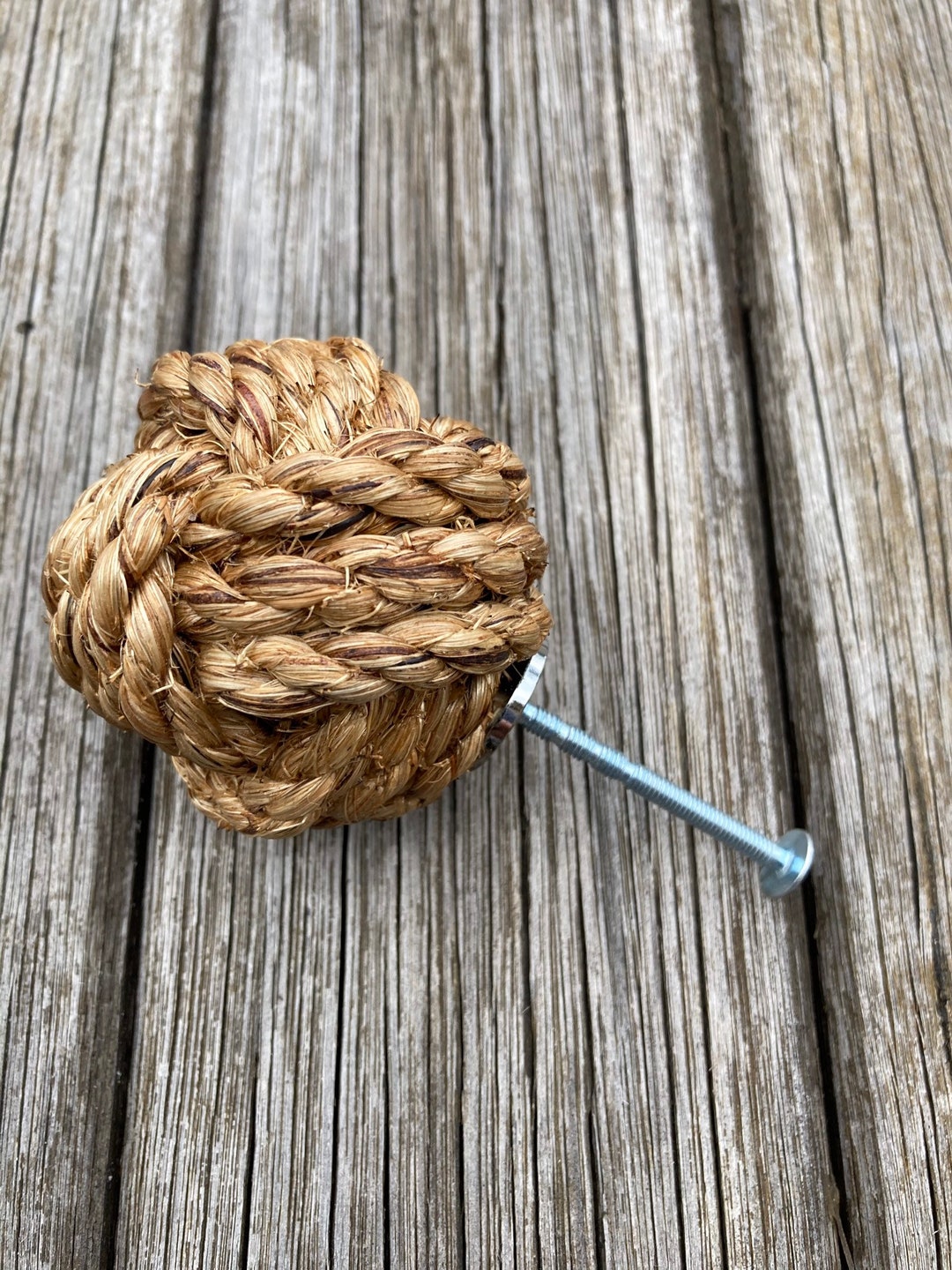 ROPE DRAWER KNOBS Handmade for Drawers, Doors and Cupboards Using the Finest Marine Grade Rope
