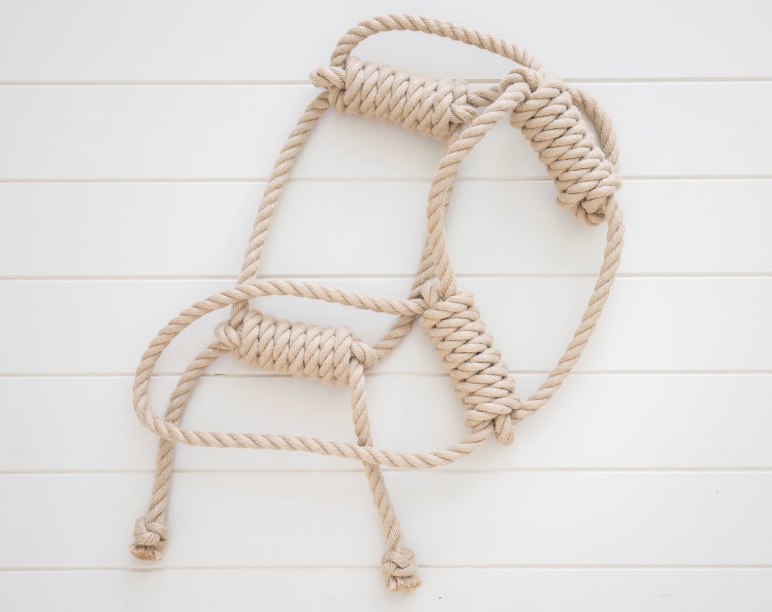 NAUTICAL ROPE LADDER Handmade Traditional Ladder All Rope Etsy Australia