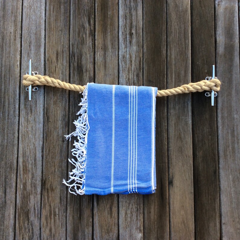 NAUTICAL TOWEL RAIL for Bathrooms Kitchens indoors or Etsy Australia